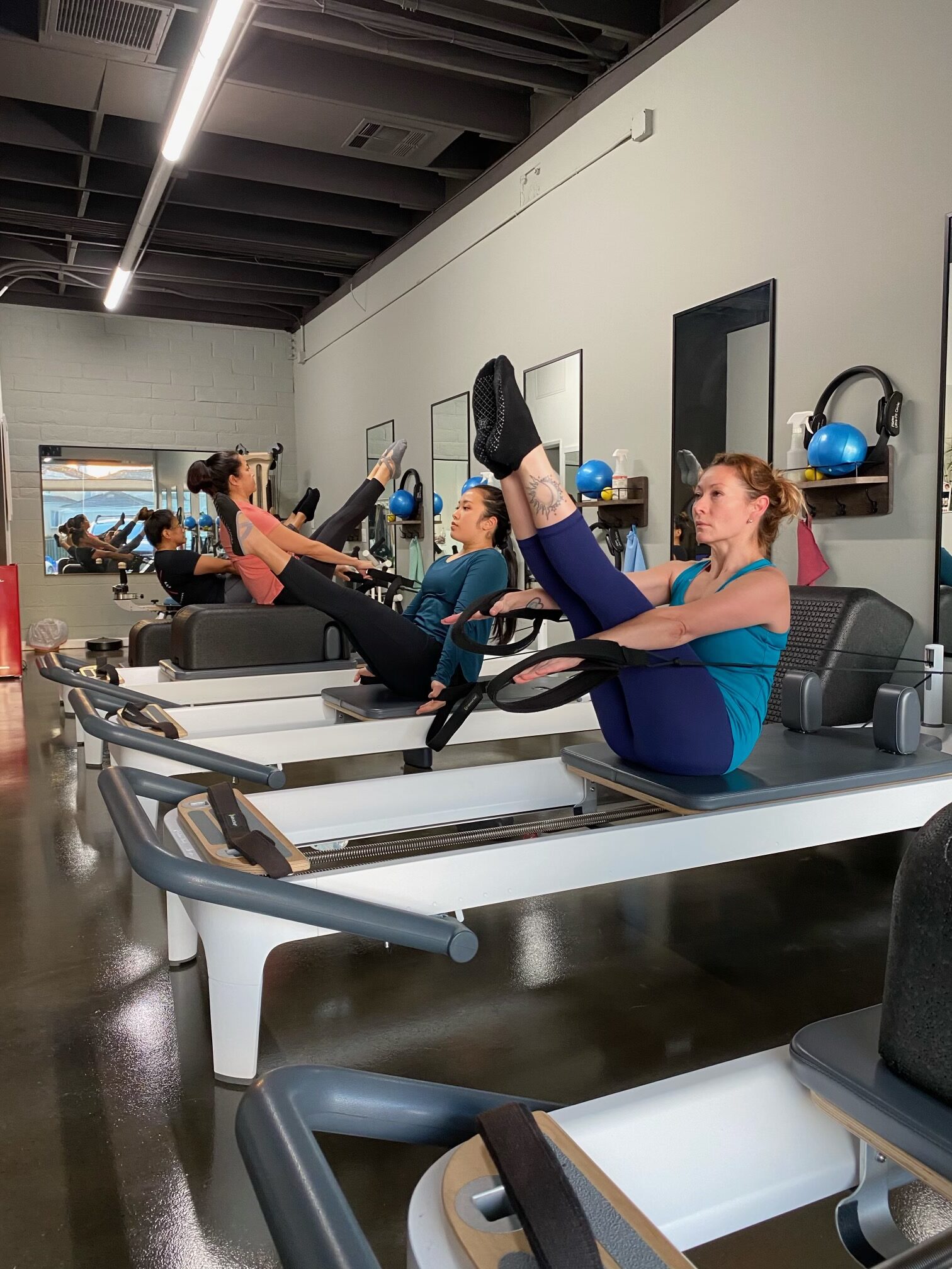 workout at Pilates Effects
